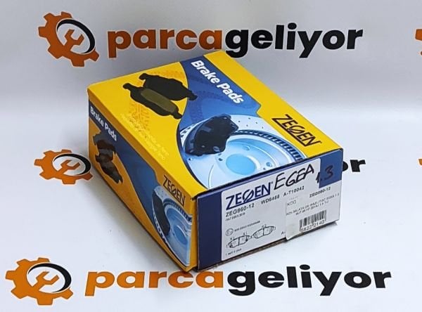 Egea 1.4 T-Jet ''Büyük Tip'' Ön Balata Zegen ZEG860-12