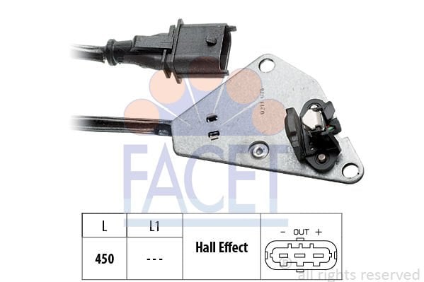 Fiat Stilo 2001-2010 Arası 2.4 20V Facet Marka Eksantrik Devir Sensörü
