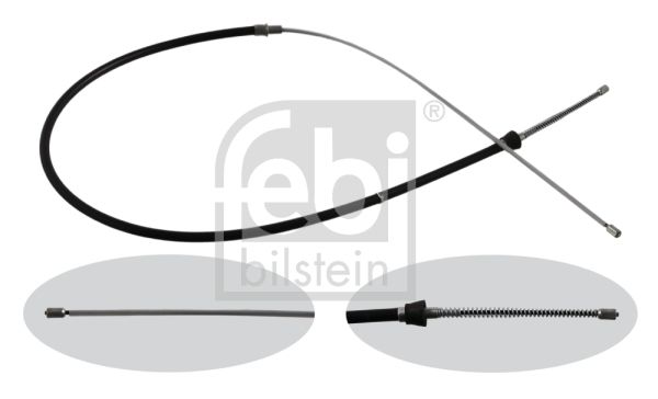 Volkswagen Polo 2009-2013 Arası 1.6 BiFuel, 1.2 TSI, 1.4 BiFuel Febi Marka Arka Sağ-Sol Uyumlu El Fren Teli