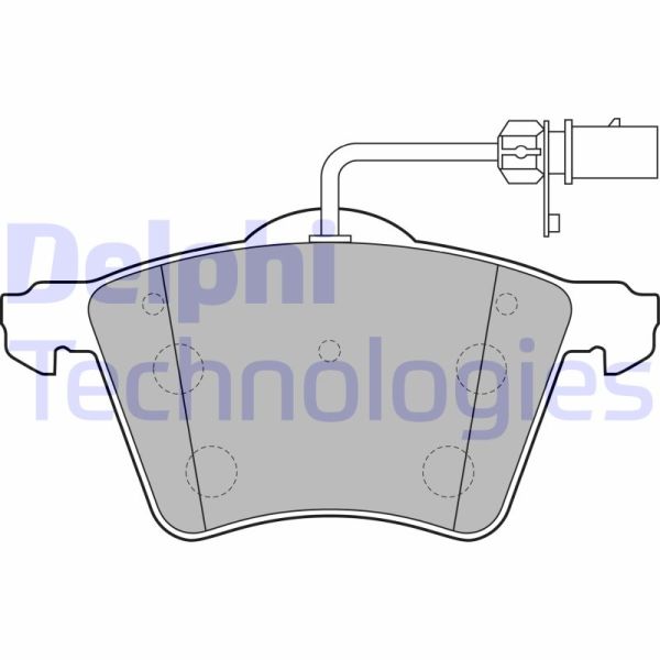 Seat Alhambra 1996-2010 Arası 2.0 i Delphi Marka Ön Balata
