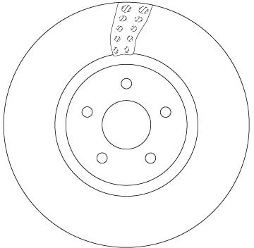 Ford Focus 2004-2013 Arası 2.5 ST TRW Marka Ön Fren Diski