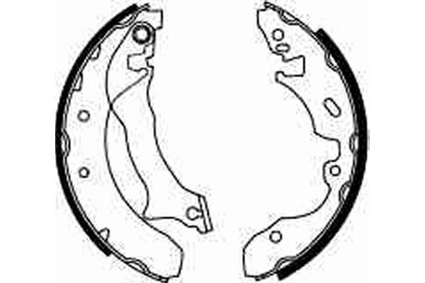 Ford Mondeo 1993-2000 Arası 1.6 i 16V TRW Marka Pabuçlu Balata