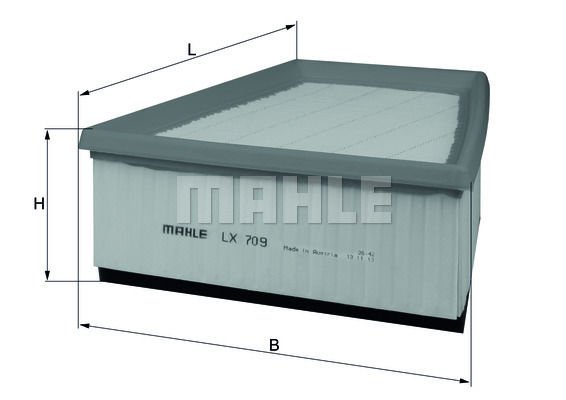 Skoda Fabia 1999-2008 Arası 1.9 SDI Mahle Marka Hava Filtresi