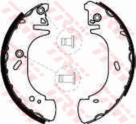 Ford Transit 1985-2000 Arası 2.5 DI TRW Marka Pabuçlu Balata