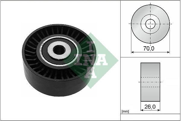 Ford Mondeo 2007-2015 Arası 2.2 TDCi INA Marka Vantilatör Kayış Gergi Rulmanı