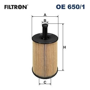 Volkswagen Bora 1998-2013 Arası 2.3 V5 Filtron Marka Yağ Filtresi