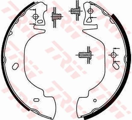 Ford Transit 1991-2000 Arası 2.0 TRW Marka Pabuçlu Balata