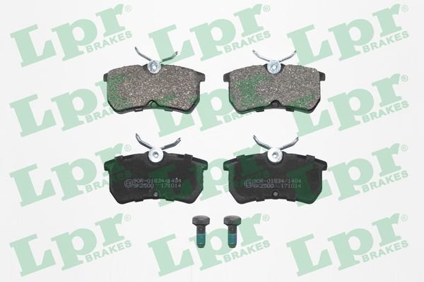 Ford Focus 1998-2009 Arası 1.6 16V, 1.4 16V, 1.8 16V LPR Marka Arka Balata