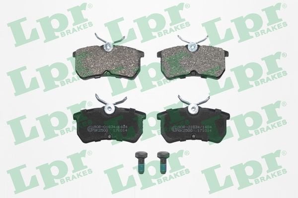Ford Focus 1998-2009 Arası 1.6 16V, 1.4 16V, 1.8 16V LPR Marka Arka Balata
