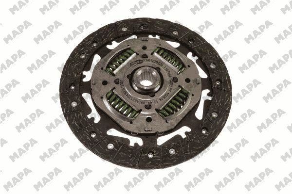 Volkswagen Polo 2001-2014 Arası 1.4 TDI Mapa Marka Debriyaj Seti