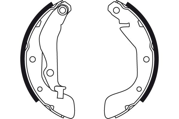 Chevrolet Kalos 2005-2009 Arası 1.2 TRW Marka Pabuçlu Balata