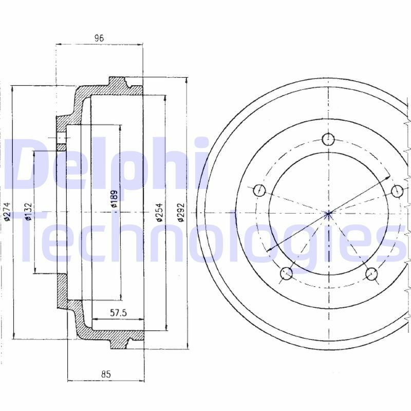 Ford Transit 1991-2000 Arası 2.5 DI Delphi Marka Kampana
