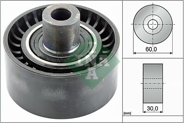 Peugeot 206 1998-2012 Arası 1.4 HDi eco 70, 1.4 HDi INA Marka Vantilatör Kayış Gergi Rulmanı