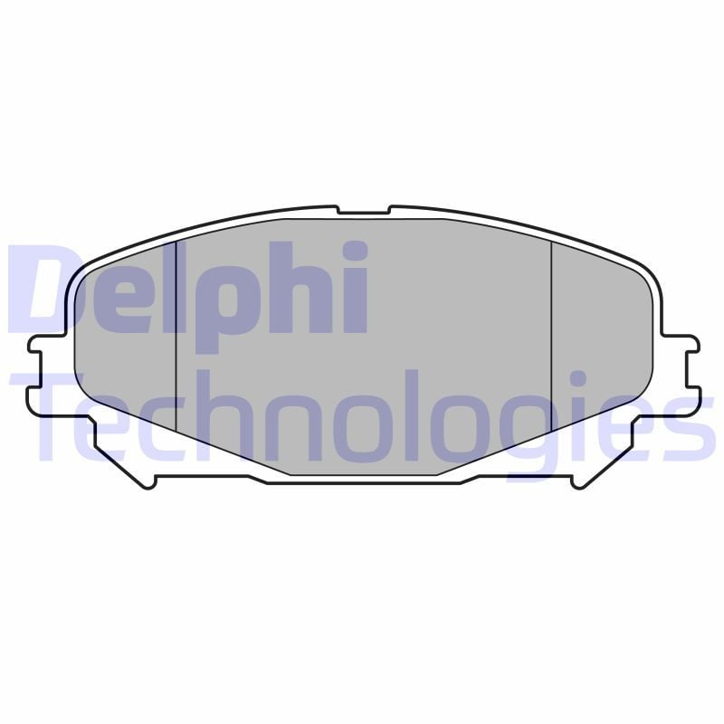 Renault Scenic 2016-2020 Arası 1.2 TCe 130, 1.2 TCe 115, 1.5 dCi 95 Delphi Marka Ön Balata