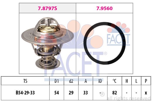 Chevrolet Orlando 2010-2014 Arası 2.0 D Facet Marka Termostat