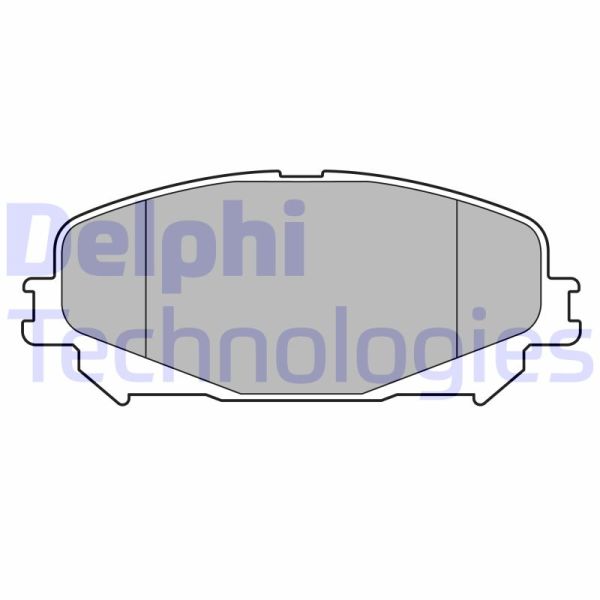Renault Espace 2015-2019 Arası 1.6 TCe 200, 1.6 dCi 160, 1.6 dCi 130 Delphi Marka Ön Balata
