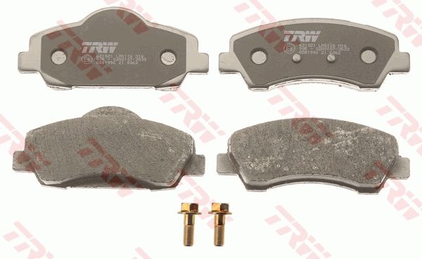 Citroen C-Elysee 2012-2016 Arası 1.2 VTi 72 TRW Marka Ön Balata