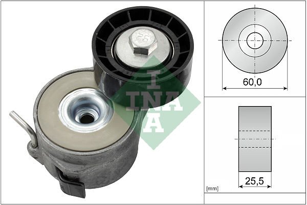 Peugeot 206 1998-2012 Arası 1.4 HDi eco 70, 1.4 HDi INA Marka Vantilatör Kayış Gergi Rulmanı