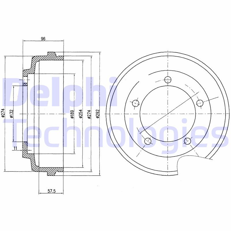 Ford Transit 2000-2006 Arası 2.0 DI Delphi Marka Kampana