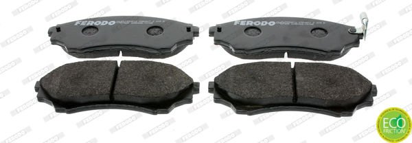 Ford Ranger 1997-2012 Arası 2.5 D 4x4, 2.5 TD 4x4, 2.5 TDdi 4x4, 2.5 TDdi, 2.5 TDCi 4x4, 3.0 TDCi 4x4 Ferodo Marka Ön Balata