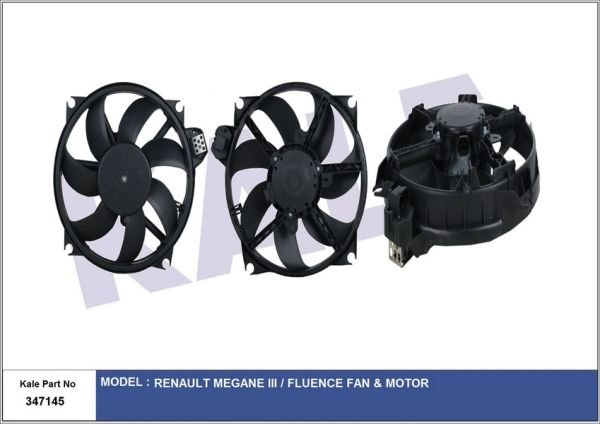 Megane III 1.6 16V Benzinli Fan Motoru Kale KLR-347145