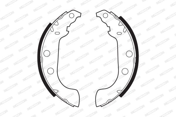 Peugeot 405 1987-1999 Arası 1.9 Diesel Ferodo Marka Pabuçlu Balata