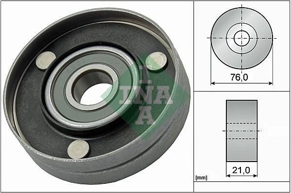 Volkswagen Touareg 2002-2013 Arası 4.2 V8 FSI INA Marka Vantilatör Kayış Gergi Rulmanı