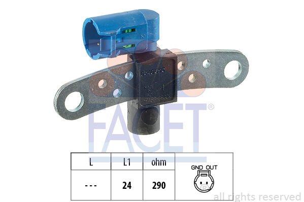 Renault Twingo 1993-2012 Arası 1.2 Facet Marka Krank Sensörü