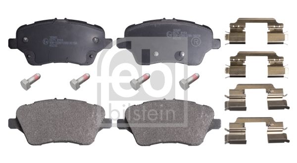Ford Fiesta 2008-2012 Arası 1.25, 1.4 LPG, 1.6 Ti, 1.4 Febi Marka Ön Balata