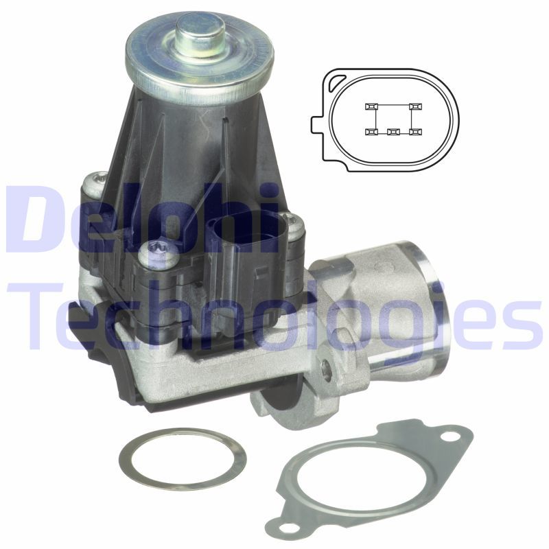Fiat Fiorino 2007-2011 Arası 1.3 D Multijet Delphi Marka EGR Valfi