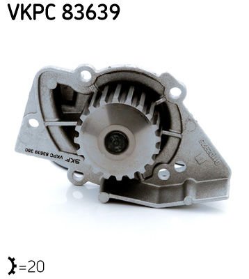 Peugeot 406 1995-2005 Arası 2.0 HDi 110, 2.0 HDI 110 SKF Marka Devirdaim Su Pompası
