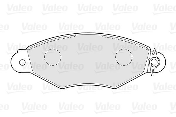 Renault Kangoo 1997-2001 Arası 1.6 16V bivalent, 1.5 dCi Valeo Marka Ön Balata