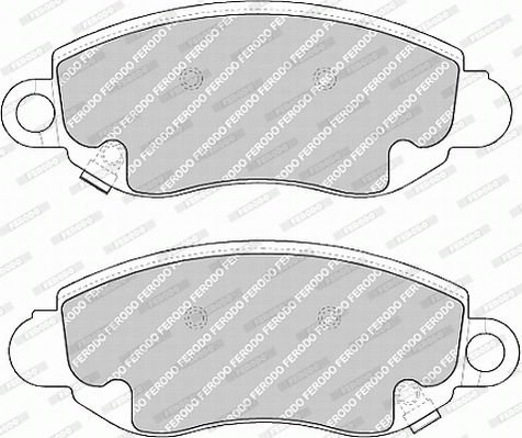 Ford Transit 2000-2006 Arası 2.4 DI RWD, 2.4 DI, 2.0 DI Ferodo Marka Ön Balata