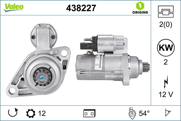 Volkswagen Jetta 2004-2013 Arası 1.6 TDI Valeo Marka Marş Motoru