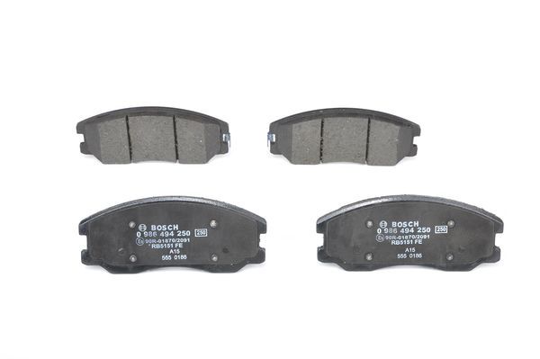 Chevrolet Captiva 2006-2010 Arası 2.2 D, 2.4 4WD, 2.2 D 4WD, 2.4, 2.0 D 4WD Bosch Marka Ön Balata
