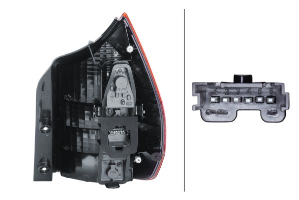 Renault Scenic 2003-2010 Arası 1.9 dCi Hella Marka Sol Stop Lambası