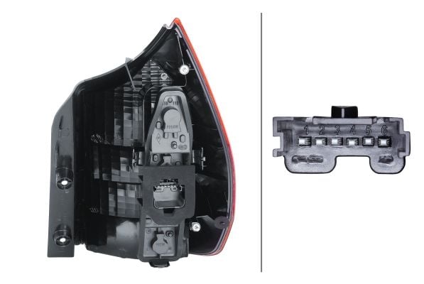 Renault Scenic 2003-2010 Arası 1.9 dCi Hella Marka Sol Stop Lambası