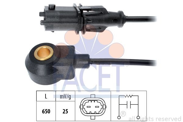 Opel Vectra 1995-2004 Arası 2.6 i V6 Facet Marka Vuruntu Sensörü