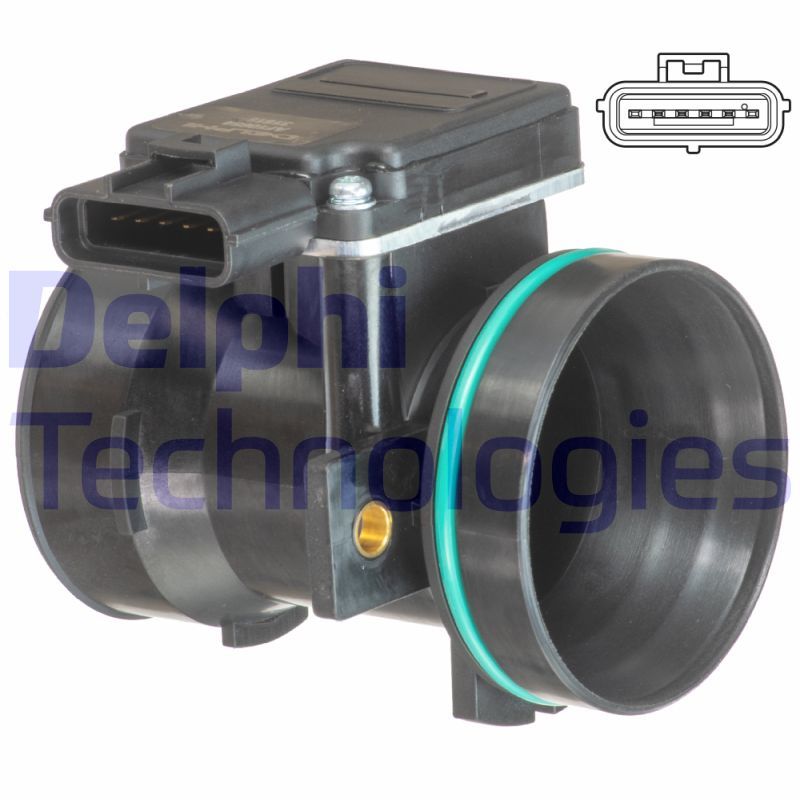 Ford Focus 1998-2009 Arası 1.6 16V, 1.4 16V, 1.6, 1.4 Delphi Marka Hava Debimetresi