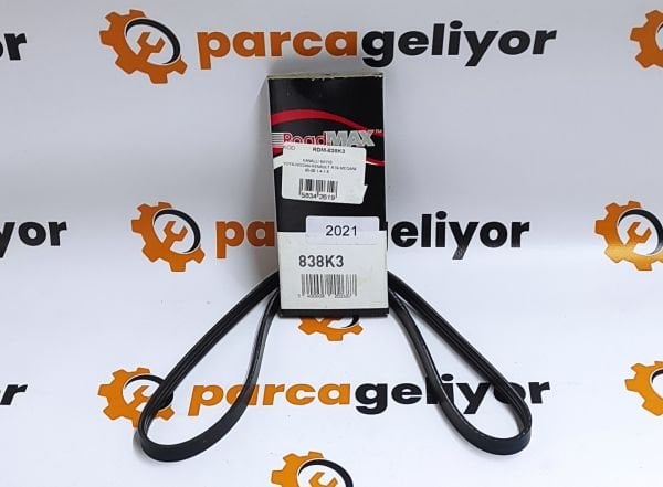 Scenic 1.6 8V V Kayışı 3PK838 Roadmax RDM-838K3