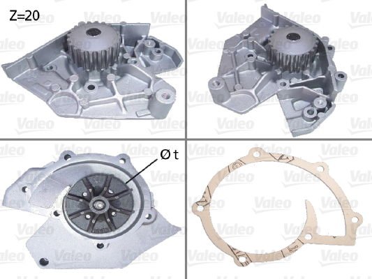 Peugeot 406 1995-2005 Arası 2.1 TD 12V Valeo Marka Devirdaim Su Pompası