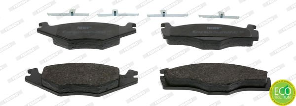 Volkswagen Polo 1981-1994 Arası 1.4 D, 1.3 Cat, 1.0, 1.3 D, 1.3 G40, 1.0 Cat, 1.1 Ferodo Marka Ön Balata