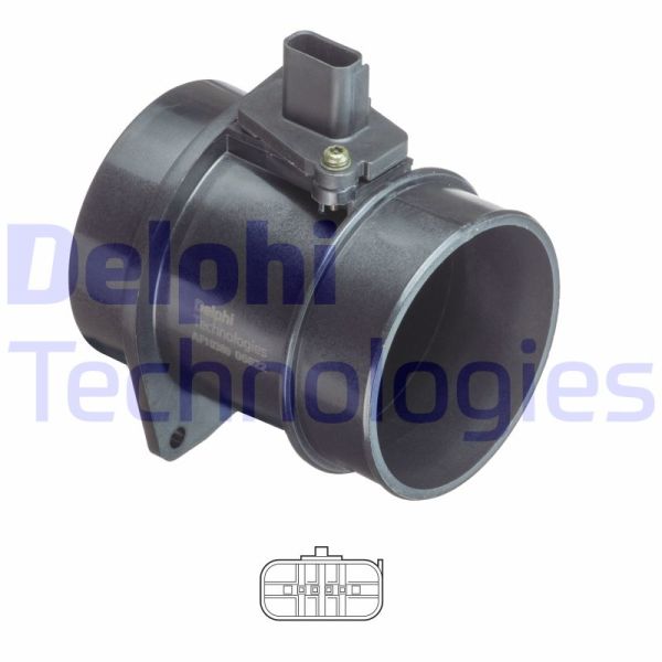 Ford Focus 2004-2013 Arası 1.8 TDCi Delphi Marka Hava Debimetresi