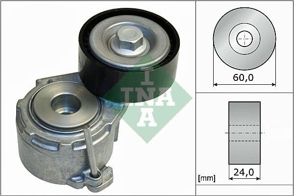 Peugeot 206 1998-2012 Arası 1.9 D INA Marka Vantilatör Kayış Gergi Rulmanı