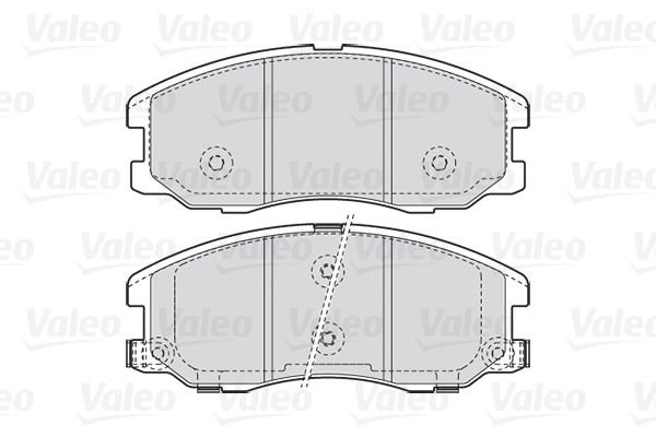Chevrolet Captiva 2006-2010 Arası 2.2 D, 2.4 4WD, 2.2 D 4WD, 2.4, 2.0 D 4WD Valeo Marka Ön Balata
