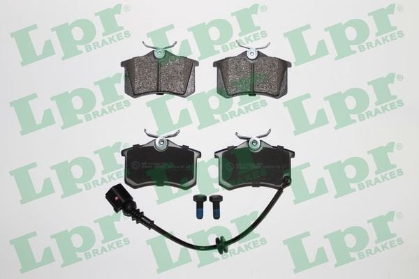 Volkswagen Lupo 1998-2005 Arası 1.4 16V, 1.2 TDI 3L, 1.4, 1.0, 1.4 TDI LPR Marka Arka Fişli Balata