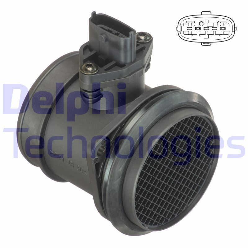 Ford Focus 2004-2013 Arası 2.5 ST Delphi Marka Hava Debimetresi