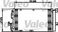 Opel Zafira 1999-2005 Arası 1.6 16V, 2.0 DI 16V Valeo Marka Klima Radyatörü