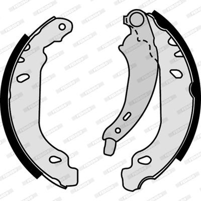 Peugeot 206+ 2009-2013 Arası 1.4 i Ferodo Marka Pabuçlu Balata