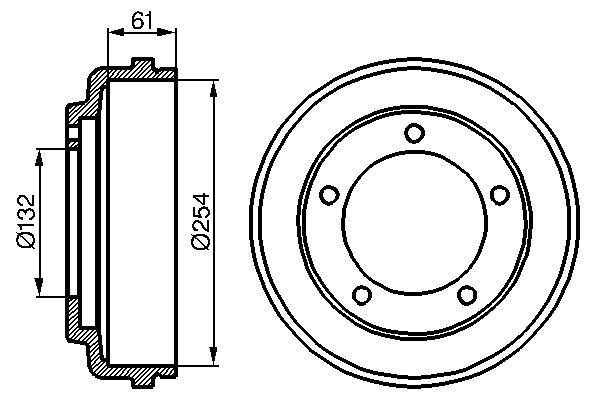 Ford Transit 1994-2000 Arası 2.0 Bosch Marka Kampana